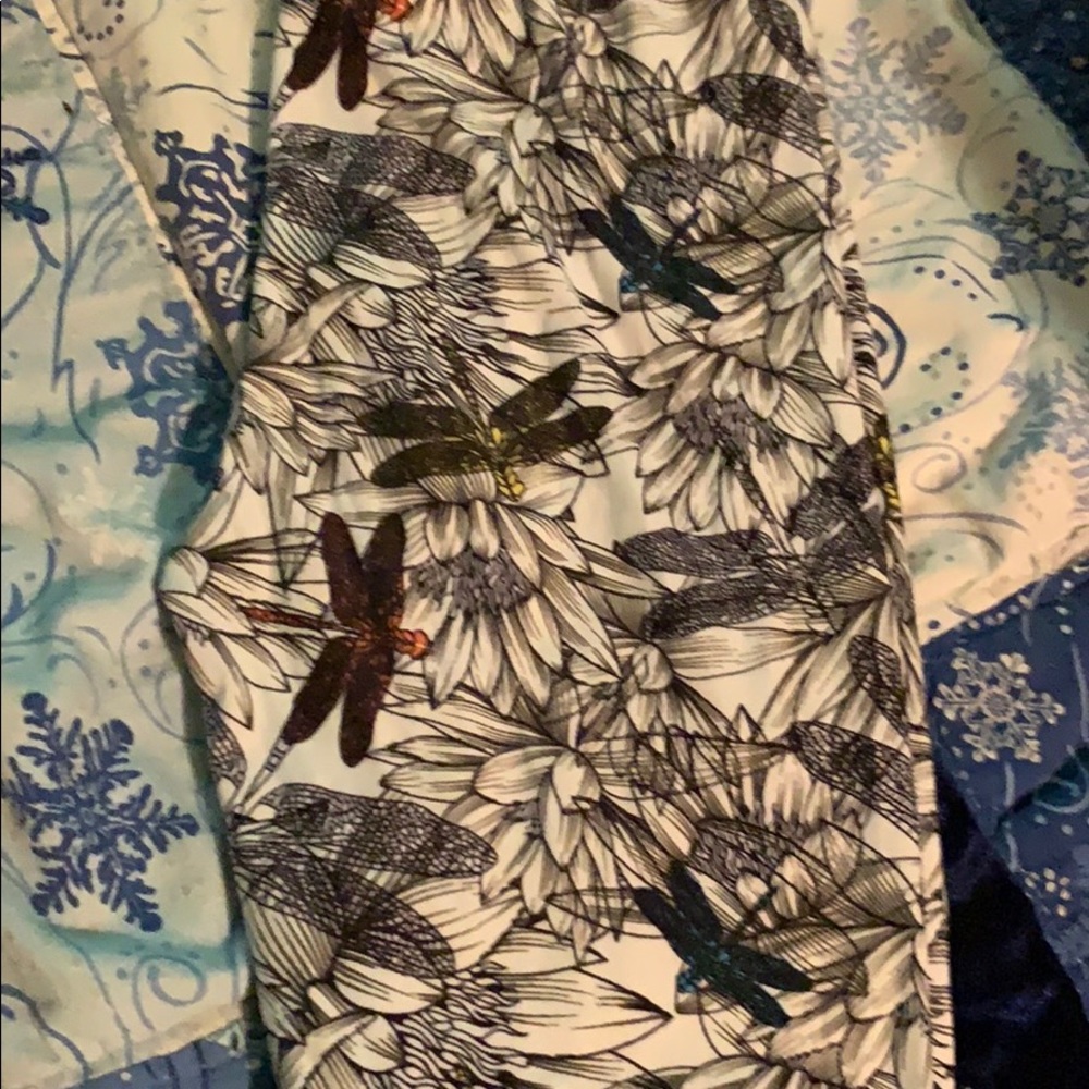 Vintage Agnes & Dora dragonfly leggings